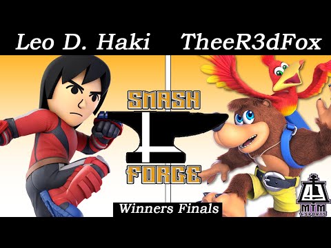 SmashForge SSBU #5 [WF] Leo D. Haki (mii brawler) vs TheeR3dFox (banjo & kazooie)