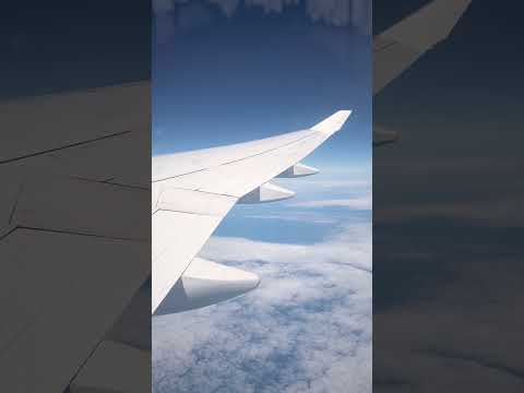 Pure presence ✈️🩵🤍 #mindfulmoments #isness #beherenow #presence #flying #upinthesky #upintheair