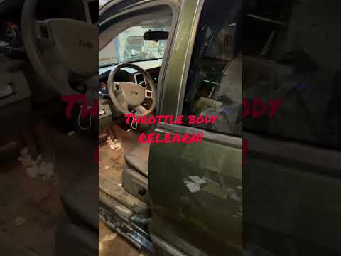 How to do a throttle body relearn/reset with scanner