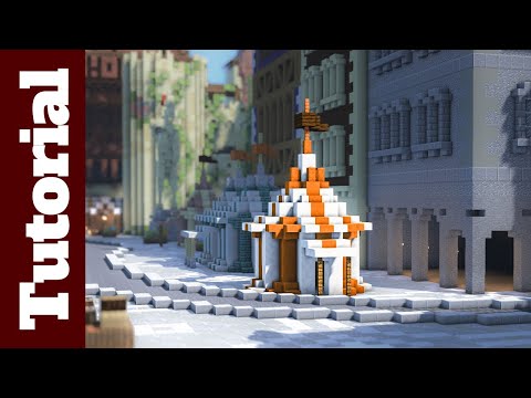 Minecraft: Zelt bauen Tutorial [Mittelalterliches Turnierzelt]