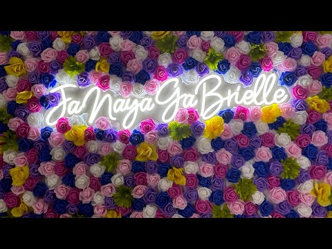 DIY: Flower wall using Amazon / Dollar Tree Products🌼🌺✨