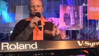 Video thumbnail for V-Synth GT Winter NAMM (1/4) Booth Demo by Scott Tibbs by RolandChannel