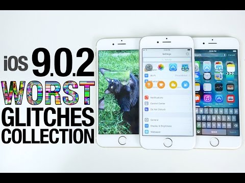 iOS 9.0.2 Glitches & Bugs Collection - More Cool Glitches in iOS 9