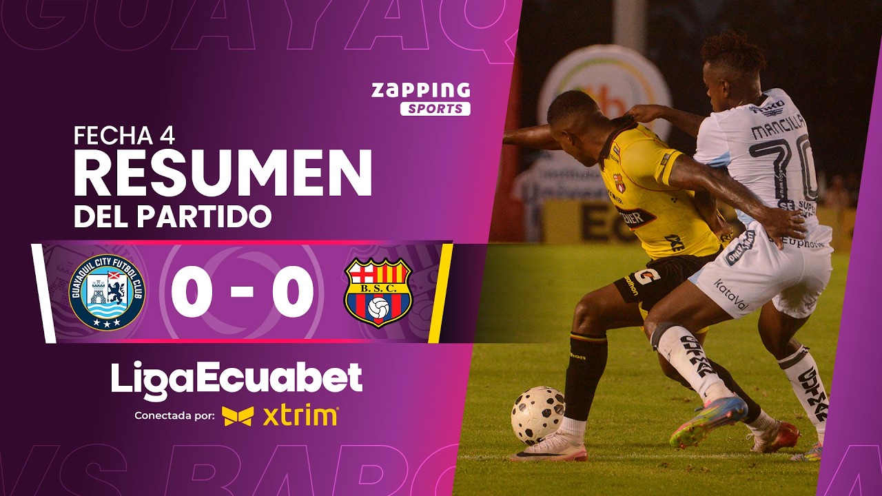 Guayaquil City vs Barcelona SC Guayaquil Highlights