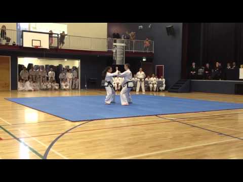 Pre arranged sparring