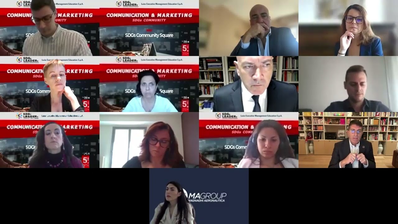 SDGs Leaders| Communication & Marketing SDGs Community | Community Square 2 | Intro e ASviS