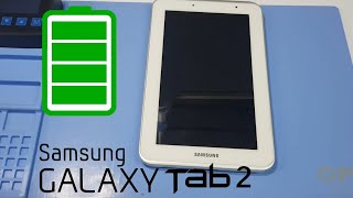 Samsung Galaxy Tab 2 7.0 P3110 Battery and teardown disassembly