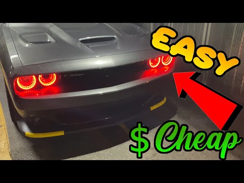 EASY! 2019 Challenger Halo LED Install! OPT 7 (CHEAP)