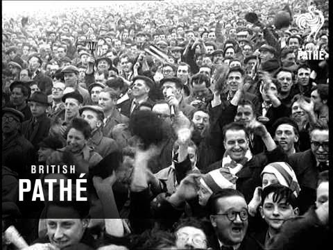 F.A. Cup Fulham V Newcastle (1956)