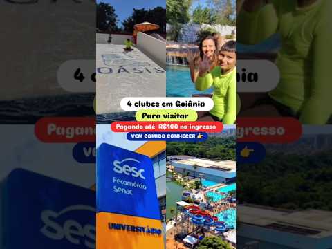 4 clubes para visitar em Goiânia pagando menos de 100,00 #goiás #goiânia