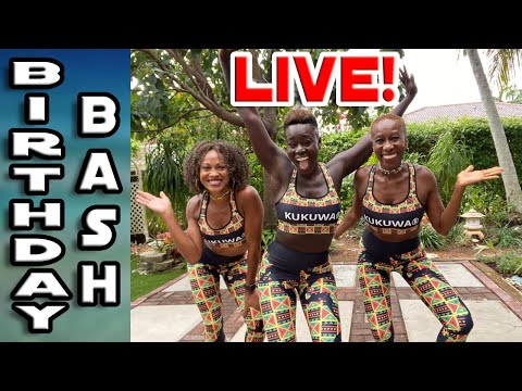 KUKUWA African Dance: Coach Cass Birthday Blast LIVE