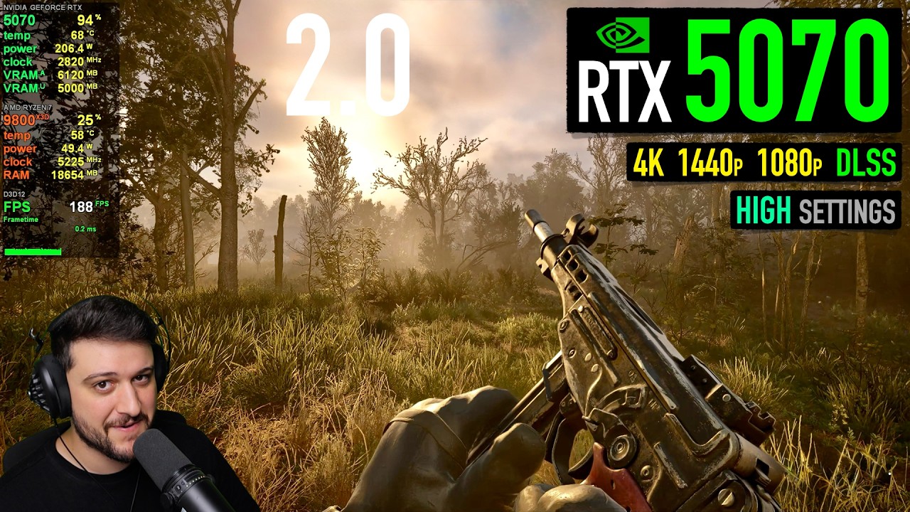 RTX 5070 - STALKER 2: Update 2.0 - Great Experience!