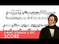 SCHUBERT Piano Sonata No. 5 in A-flat major (D.557) Score