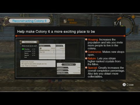 Xenoblade Chronicles - Reconstructing Colony 6 (& About Extra Colony 6 Quests)