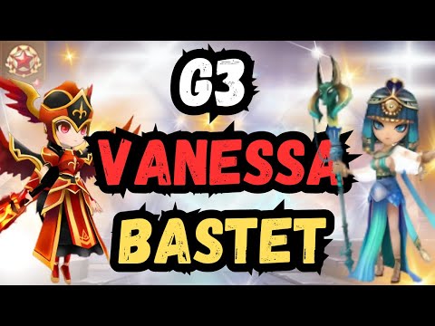 Vanessa + Bastet First Pick In G3 RTA! - Summoners War