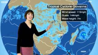 Weather   Madagascar braced for Cyclone Giovanna mp4