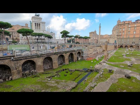 ⁴ᴷ Rome Walk from Castro Pretorio District to Roman Forum【4K】