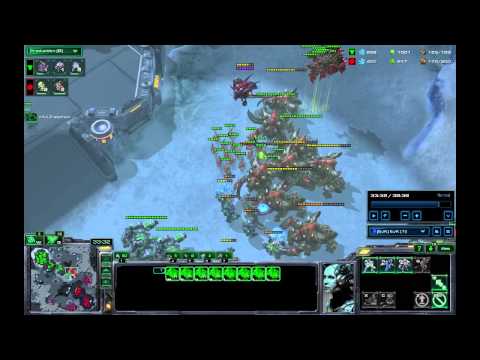 TvZ Thor Skillshot vs Mutas