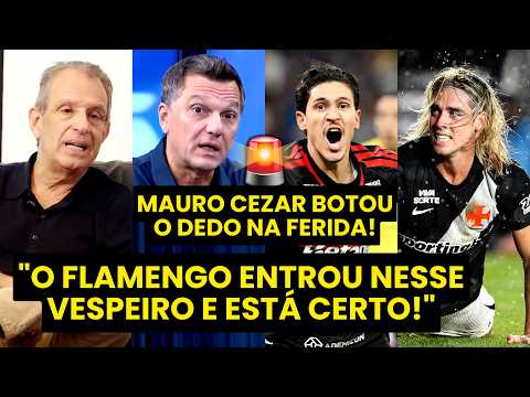 “NÃO TEM CONVERSA! O FLAMENGO ESTÁ CERTO de ENTRAR NESSE VESPEIRO! Gente, o VASCO…” | MAURO CEZAR