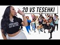 20 PEOPLE VS 1 REALITY STAR TESEHKI