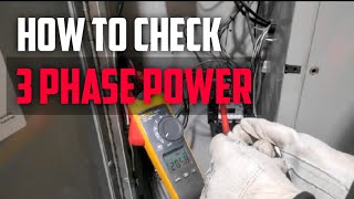 How To Check 3 Phase Power