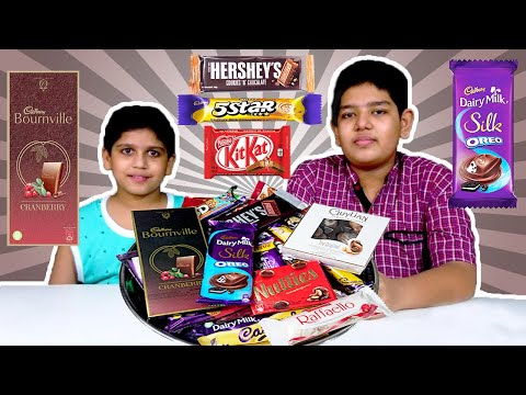 GUESS THE CHOCOLATE CHALLENGE|CHOCOLATE CHALLENGE|FUNNY CHALLENGE|LABIB VS MINAN|KHADOK BROTHERS
