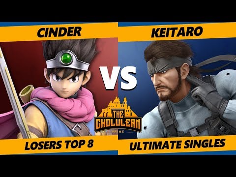 The Cholulean SSBU - Cinder (Hero, Shulk) Vs. Keitaro (Snake) SSBU Losers Top 8