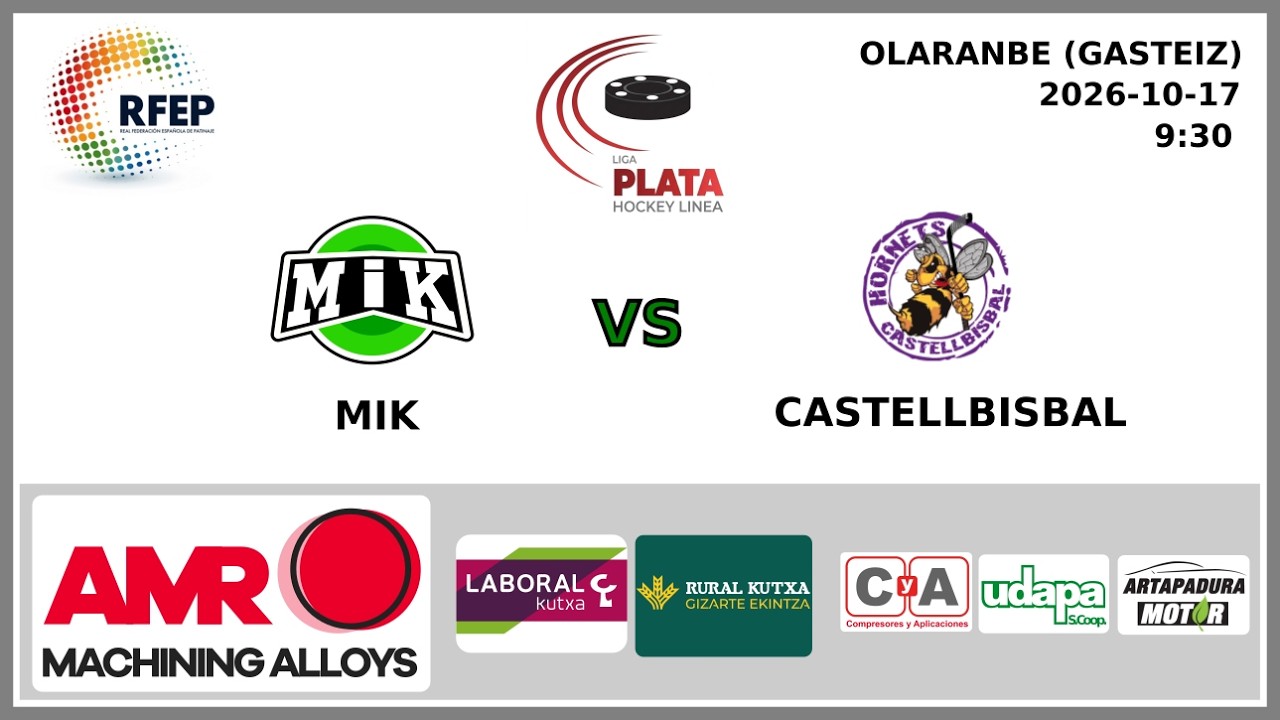 MIK KIROL KLUBA vs CP CASTELLBISBAL HORNETS