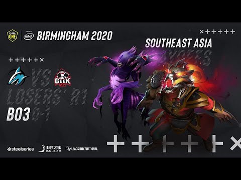 Geek Fam vs Adroit Game 1 ESL ONE BIRMINGHAM ONLINE 2020