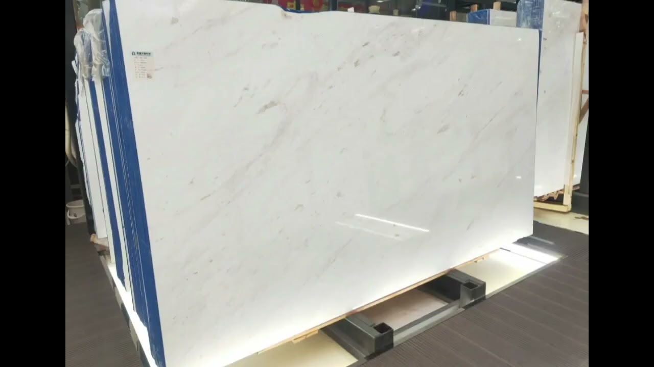 Ariston White Marble Slabs Are Ready For Project & Wholesale