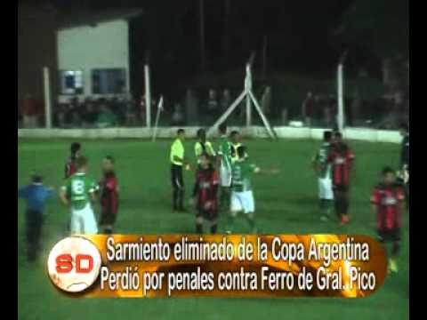 Penales entre Sarmiento vs. Ferro de La Pampa