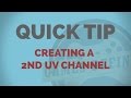 2nd UV Channel 3DS Max Quick Tip