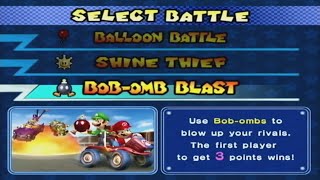 Mario Kart: Double Dash - 2 Player Game - Bob-Omb Blast (NGC HDMI)