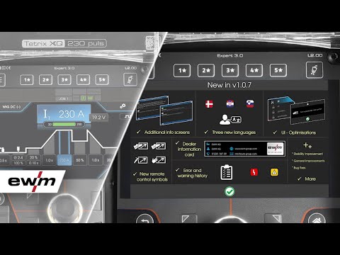 What is new in Update V1.0.7 for Expert 3.0