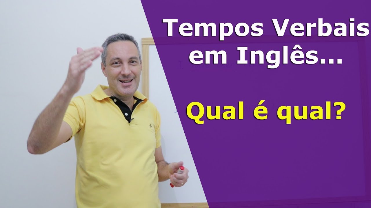 Tempos Verbais em inglês | RESUMÃO
