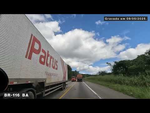 Divisa Alegre-MG_BR-116. Gravado em 09/05/2025.