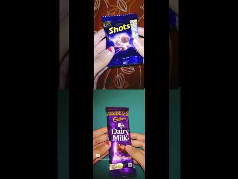 dairy milk chocolate vs dairy milk shots kon hai best#trending #icecream#chocolate#dairymilk#shorts
