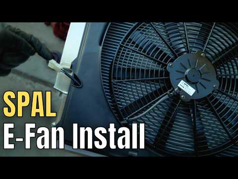 SPAL Electric Cooling Fan Install Guide | OEM Operation | BMW E36