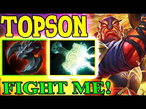 You Can't Do Anything Against Topson Ember Spirit l Dota 2 7.24 Gameplay