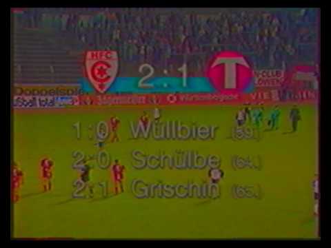 UEFA CUP 91-92. Hallescher FC - Torpedo: 2-1