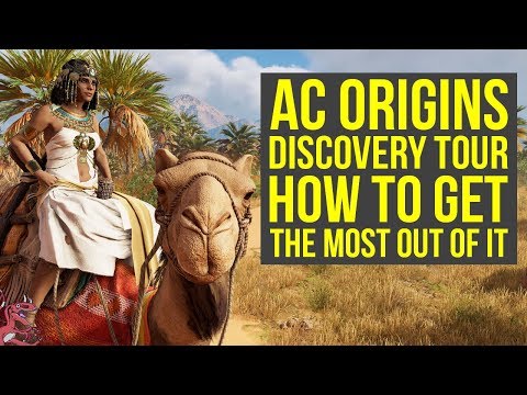 Assassin's Creed Origins Discovery Tour How To Get The MOST OUT OF IT (AC Origins Discovery Tour)