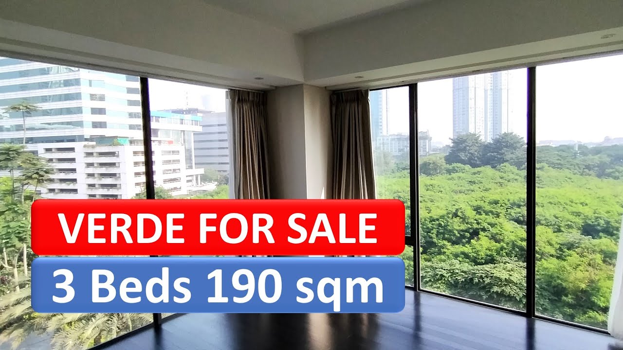 Verde North Tower 3 Kamar Luas 190 M2 View Utara Barat