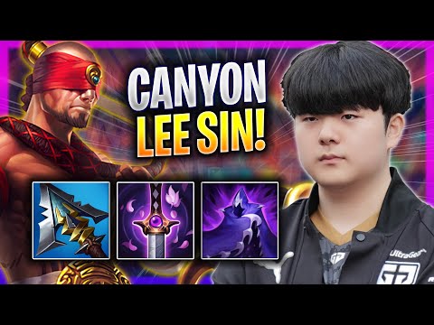 CANYON TRIES NEW LEE SIN BUILD! - GEN Canyon Plays Lee Sin JUNGLE vs Nocturne! | Season 2023