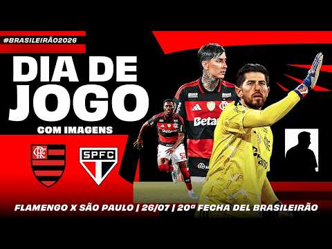 🔴 AO VIVO: FLAMENGO x SÃO PAULO | COM IMAGENS PARA FORA DO BRASIL | BRASILEIRÃO (26/05/26)