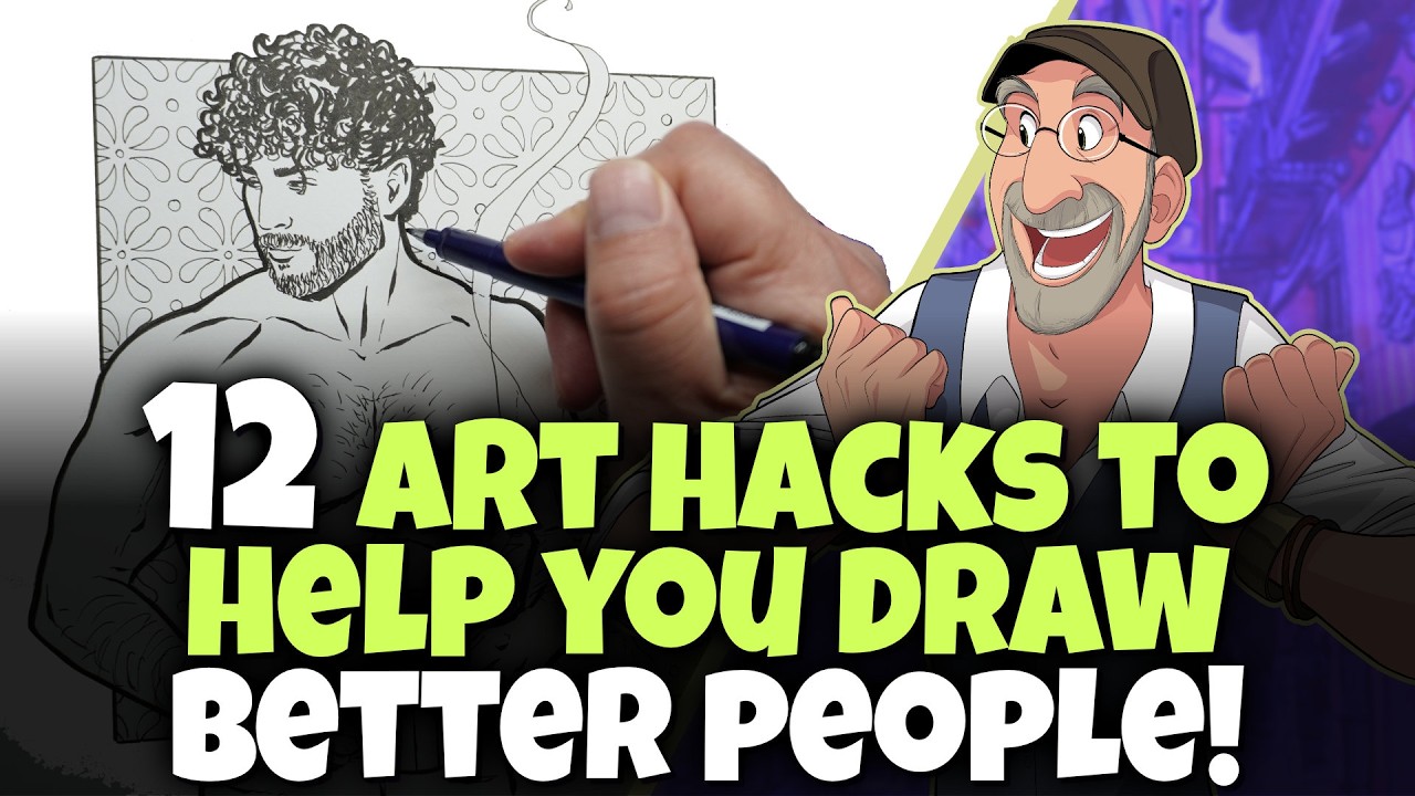These 12 Art Hacks Will Help You Draw Better People!