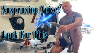 BMW Clunking Suspension Noise Over Bumps, How To Pin Point The Problem & Repair It.