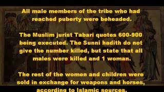 PROPHET MUHAMMAD THE MURDERER