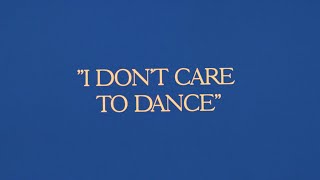 J.E. Sunde - I Don't Care To Dance (Blokhuis Sessie) video