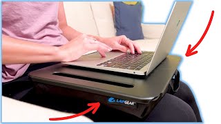LapGear Lap Desk with Phone Holder - Avoid Lap Burn!