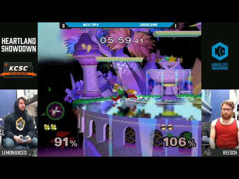 Heartland Showdown SSBM - LemonJuices (Fox) Vs. Reesch (C. Falcon) - Losers Semis